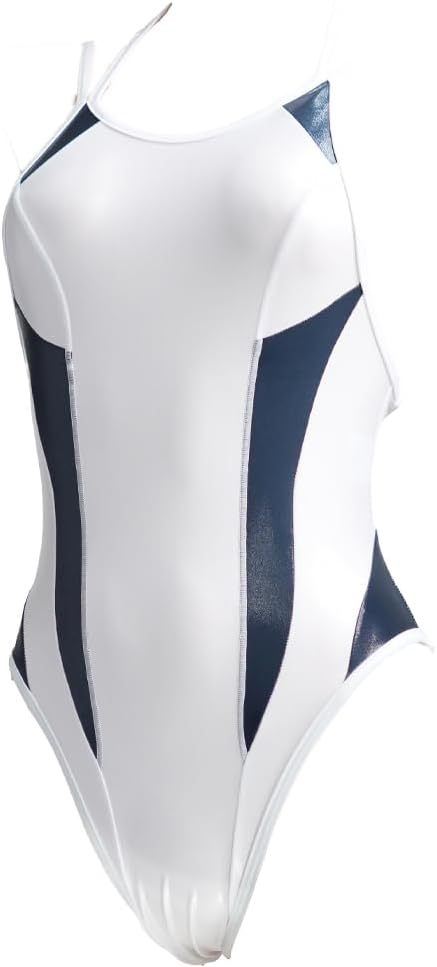 Amazon.co.jp: 【PHARFAITE】バイカラースクールスイムウェア